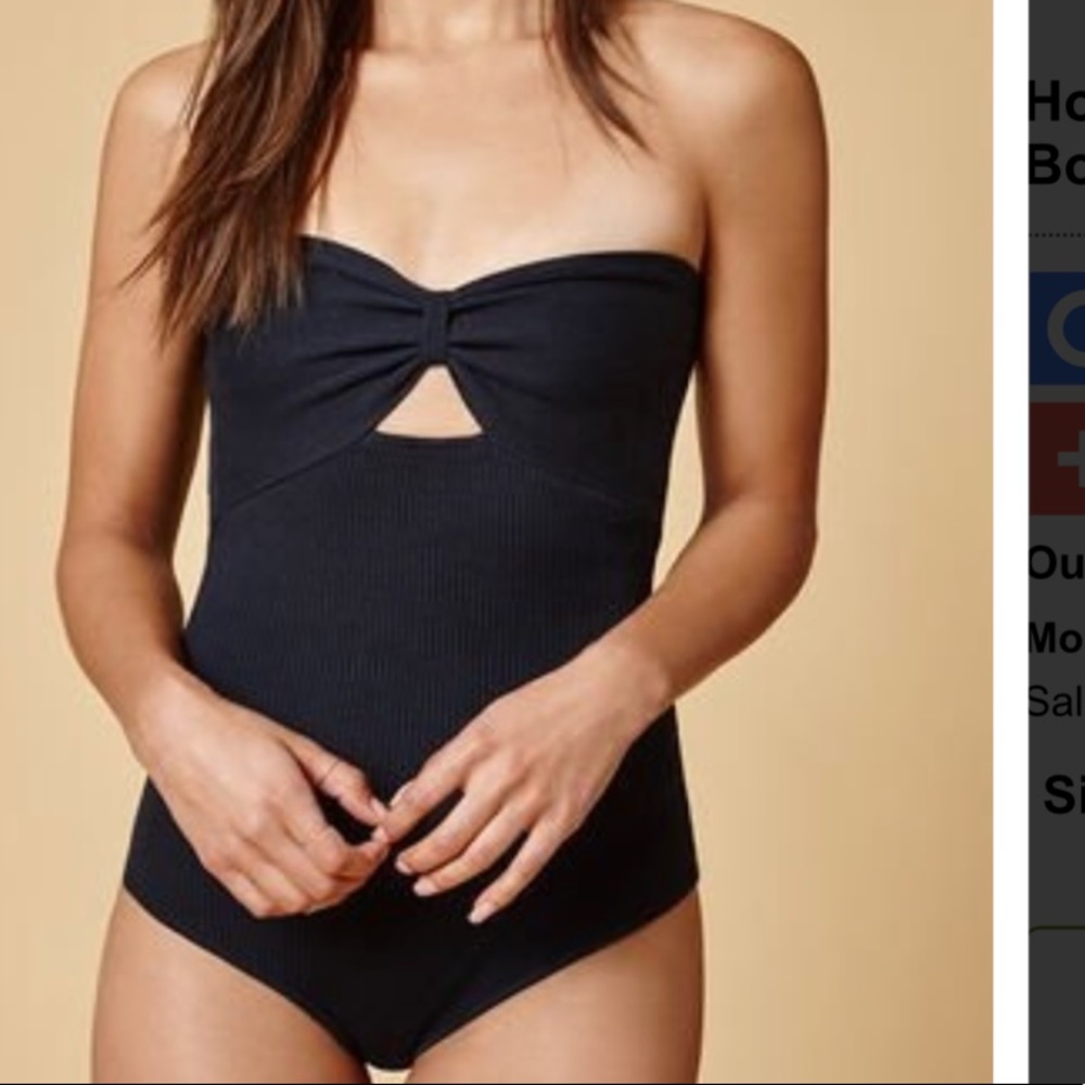 With Ease Strapless Bodysuit